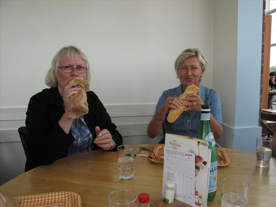 ...samt liten lunch