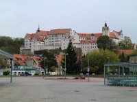 Colditz Schloss där prominenta krigsfångar internerades under kriget